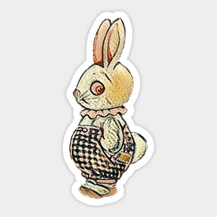 Cute Vintage Bunny Rabbit Sticker